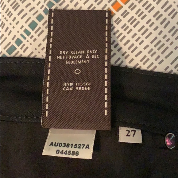 7 For All Mankind Skinny Embroidered Pants - Picture 6 of 6